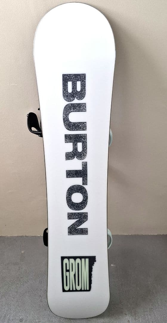BURTON GROM 130cm 　キッズスノーボードバインディング２点セット