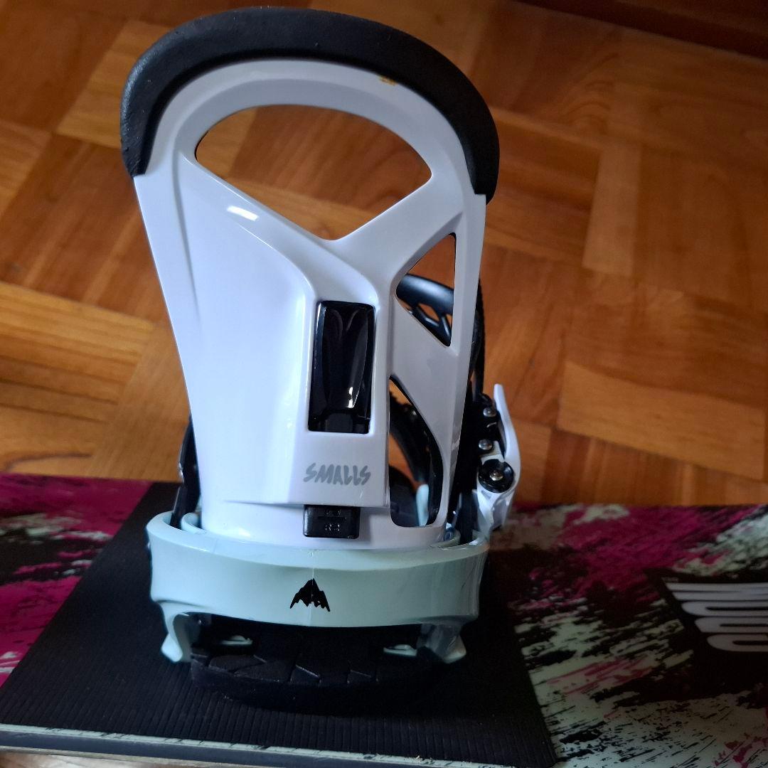 BURTON GROM 130cm 　キッズスノーボードバインディング２点セット