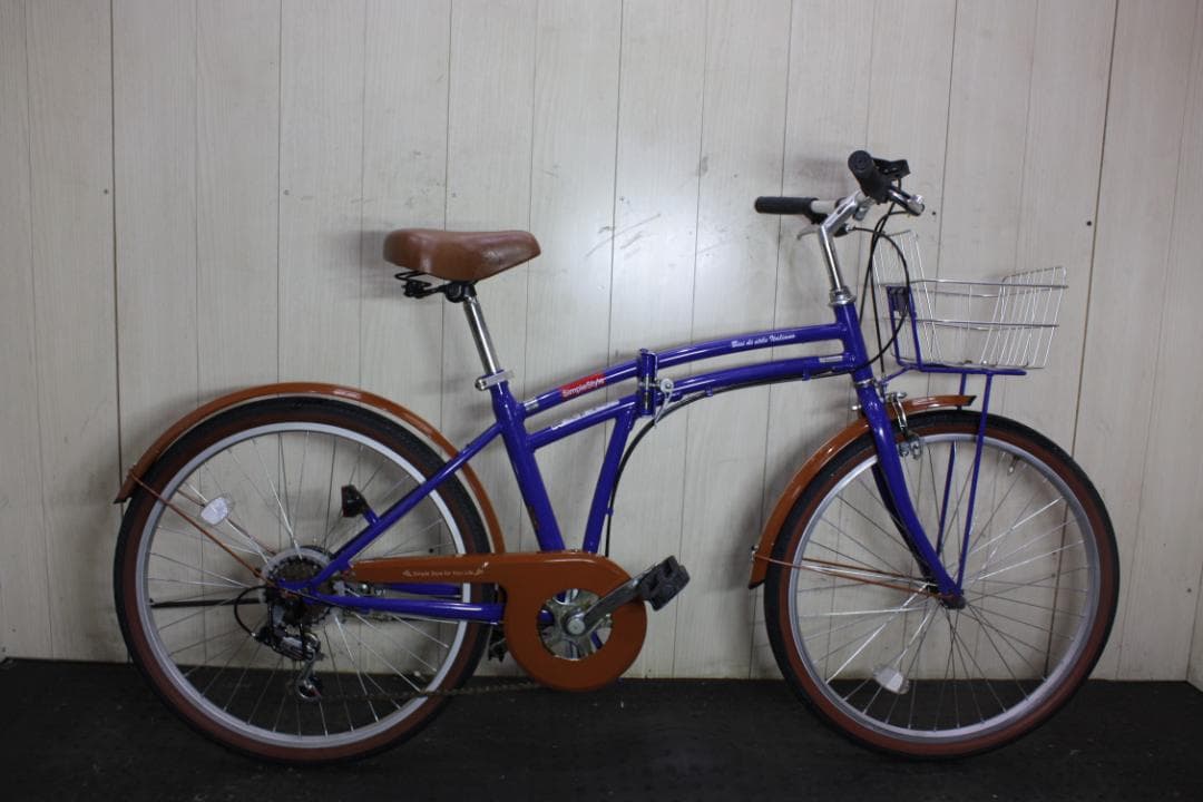 SIMPLE LIFE 24型 6速 400mm 折り畳みCITYクロス