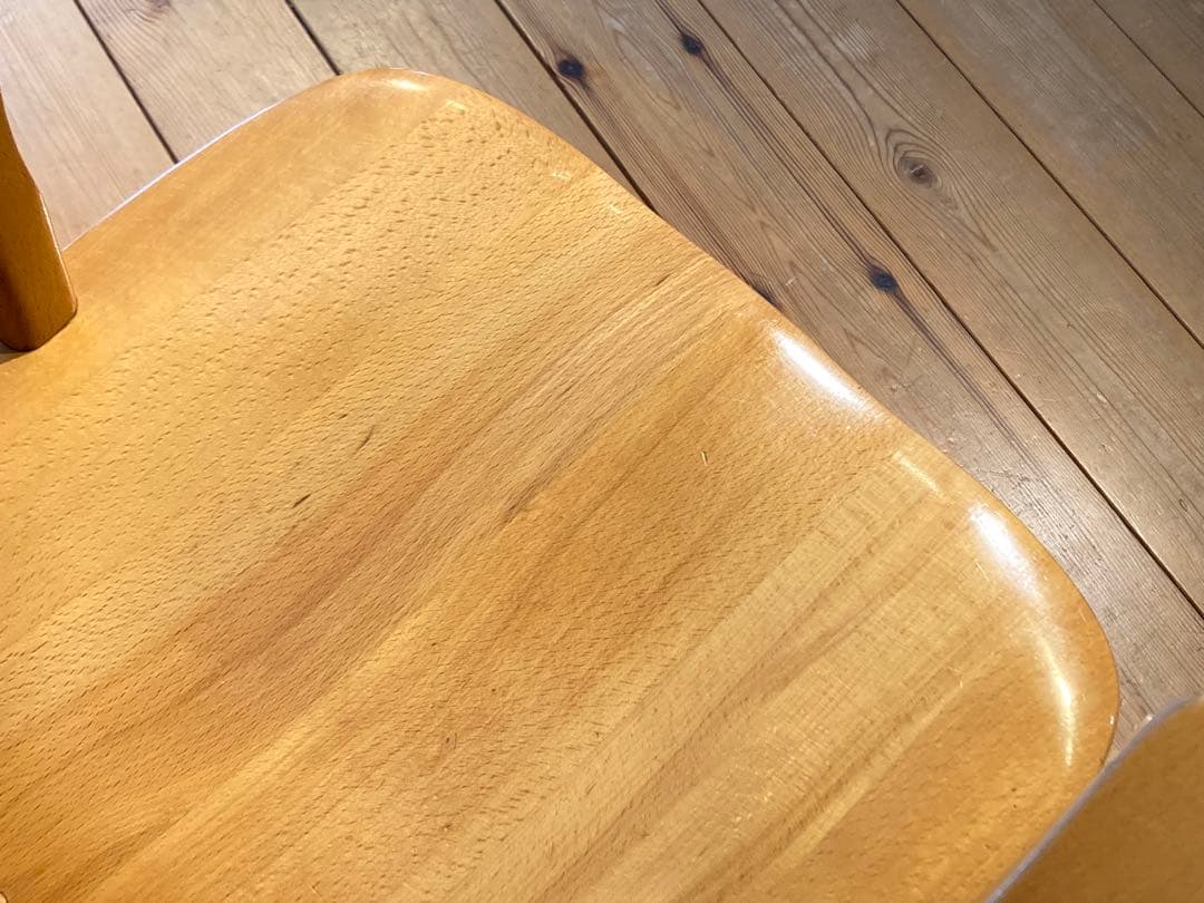 ①画像56枚 キツツキ ダイニングチェア ナチュラル 昭和56年 アーム コロニ