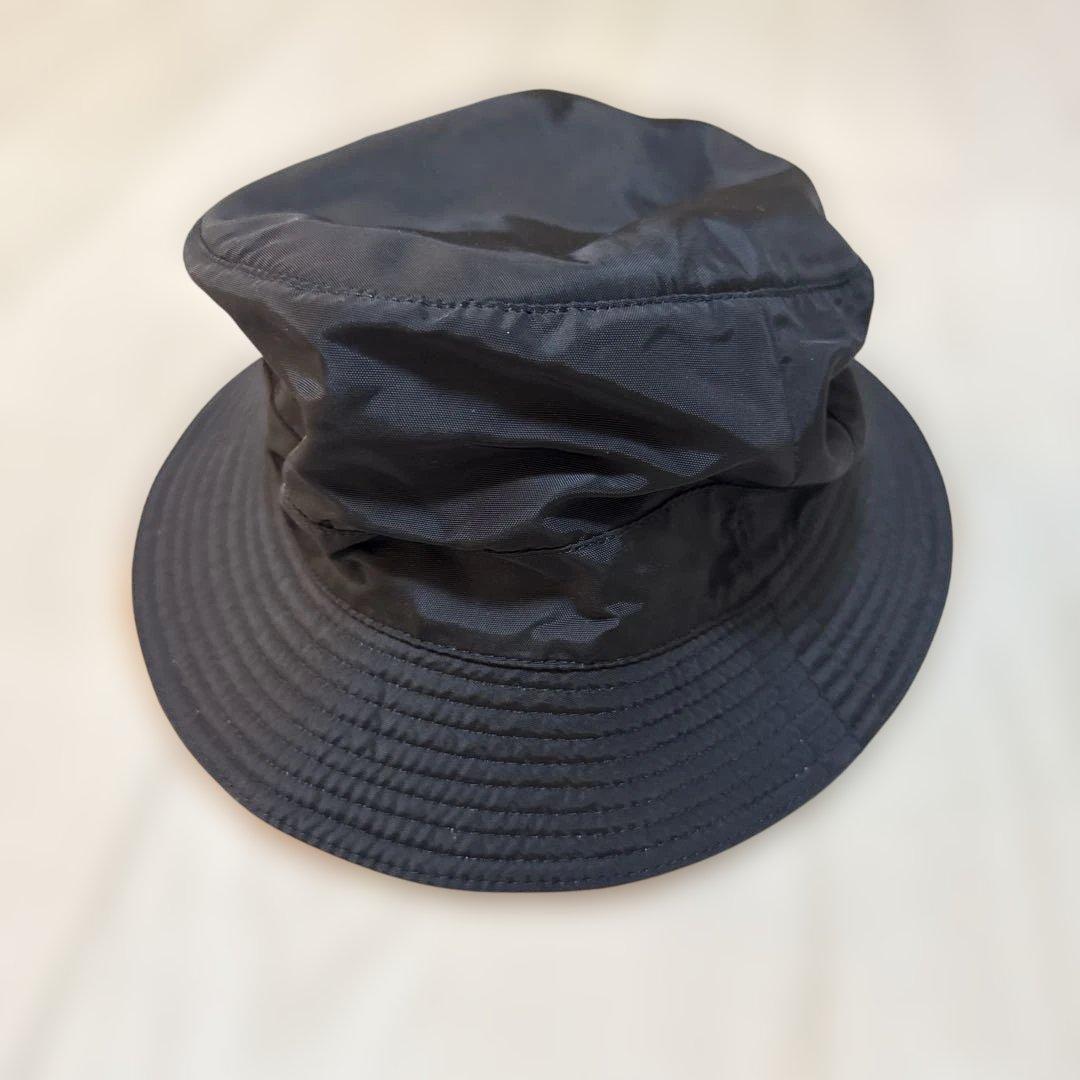 【匿名発送】HERMES ブラック バケットハット