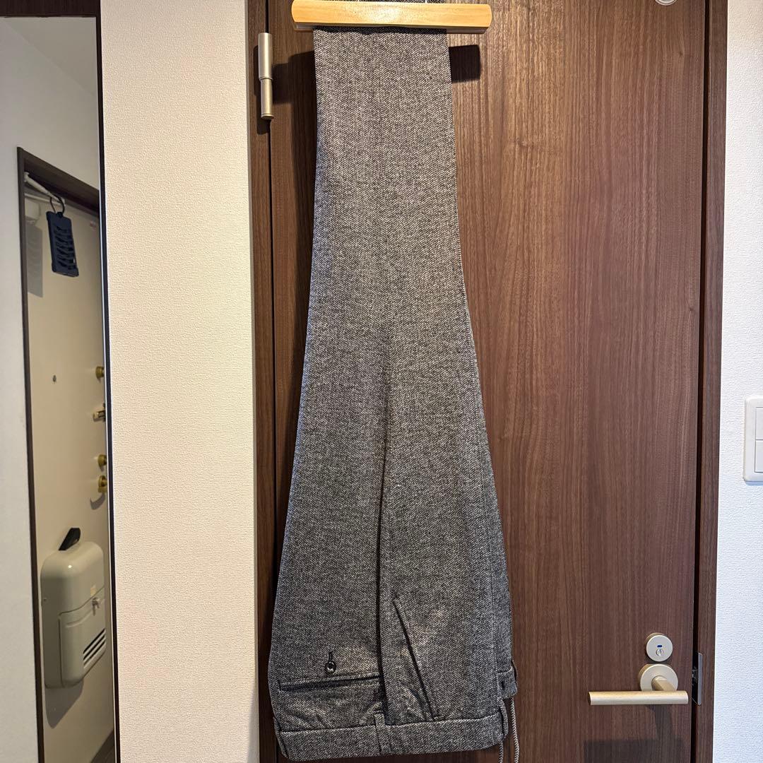 つきのわ　超美品 G-stage グレー チェック柄 カジュアルスーツ