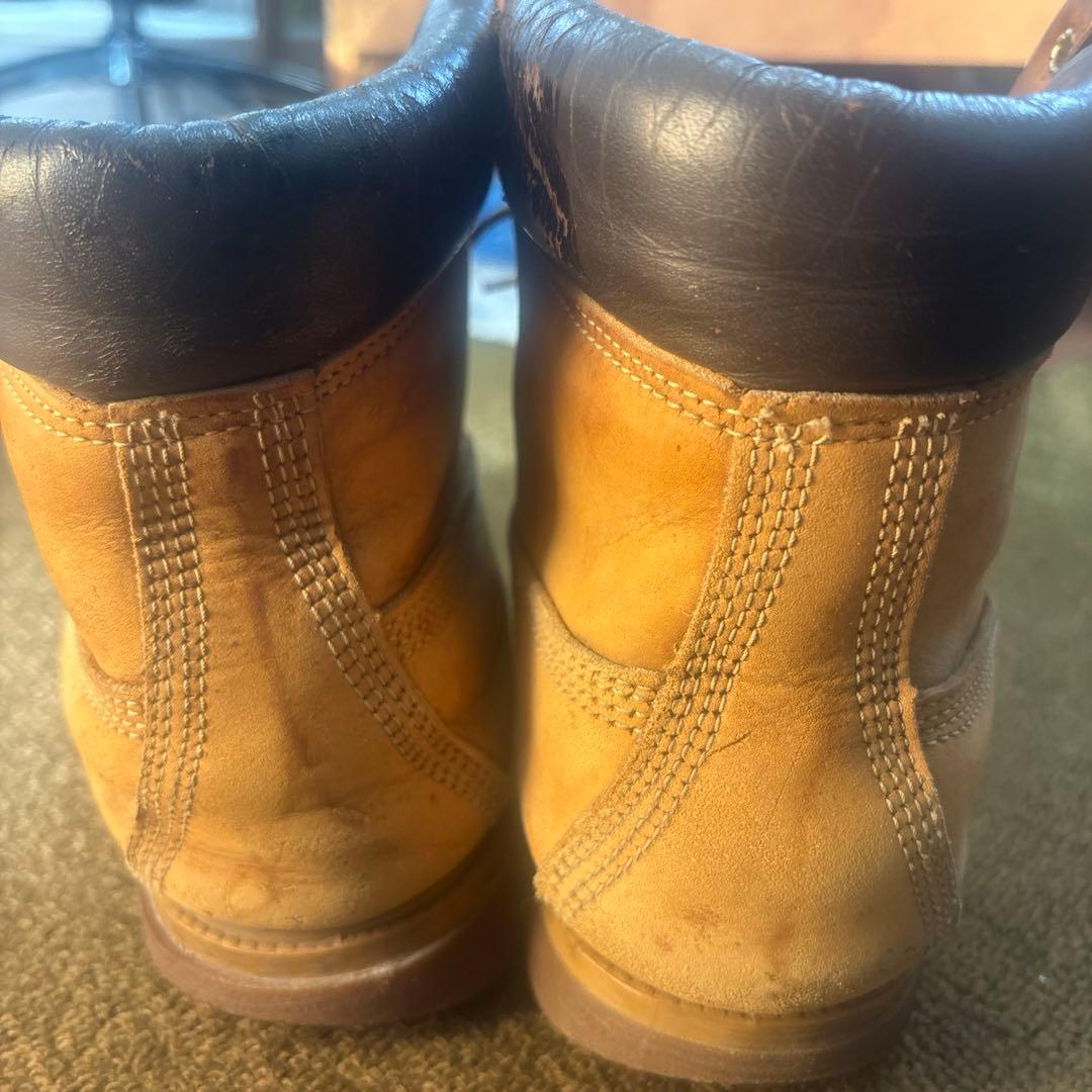 Timberland ６インチプレミアムイエローブーツ8.5W 10061