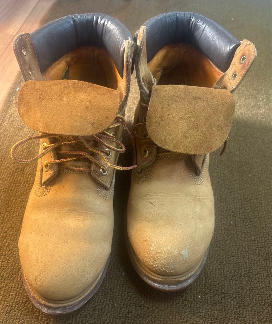 Timberland ６インチプレミアムイエローブーツ8.5W 10061