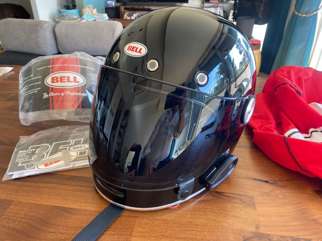 こ*き様 BELL ベルヘルメット　ブリット　ブラックソリッド　2XL(62〜6