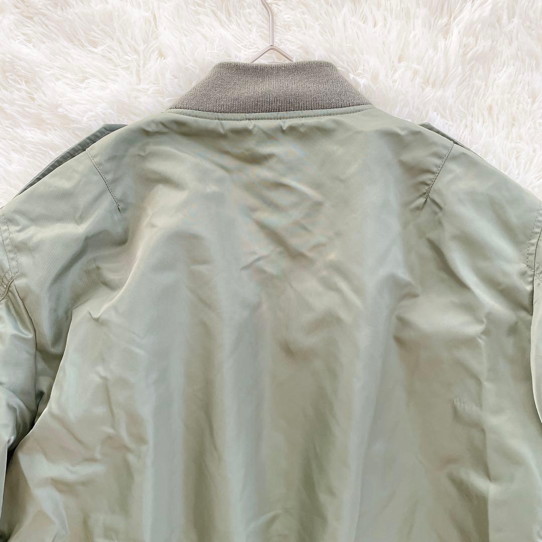 2XLサイズ✨AVIREX MA-1フライトジャケット タイガー刺繍 ブルゾン