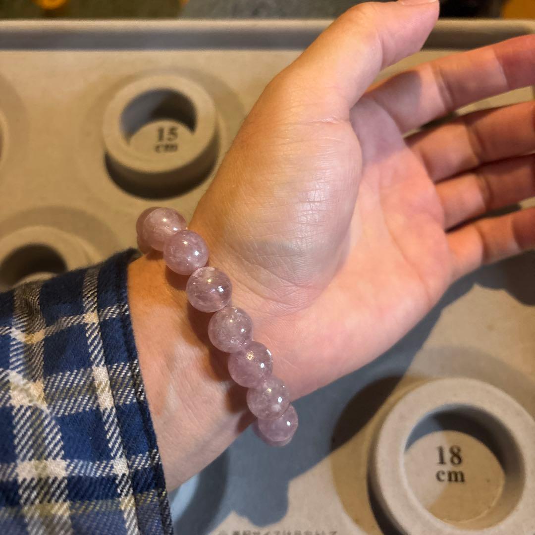 綺麗なピンクレピドライト！ズドーンとくる！綺麗！