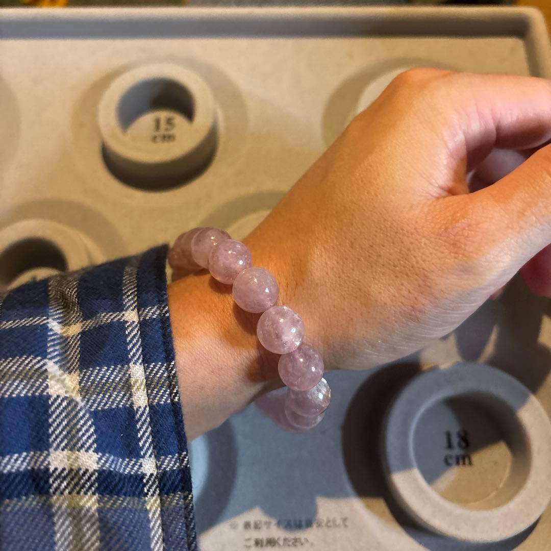 綺麗なピンクレピドライト！ズドーンとくる！綺麗！