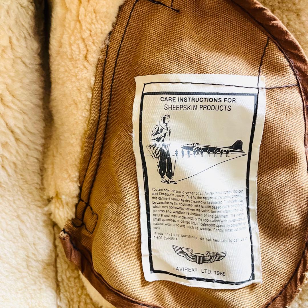 I*t様 【Avirex TYPE B-3】 フライトジャケット サイズ:38