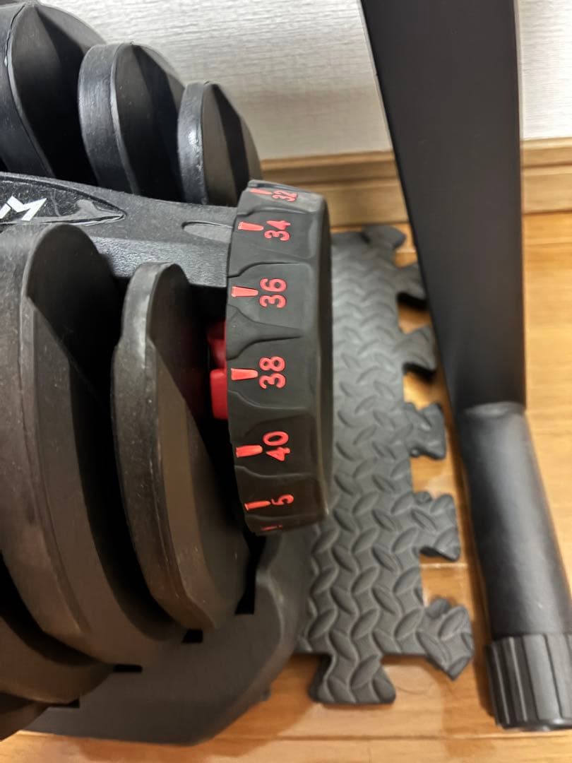 引き取り限定　可変式ダンベル　40kg 2個　可変ベンチ　懸垂バー