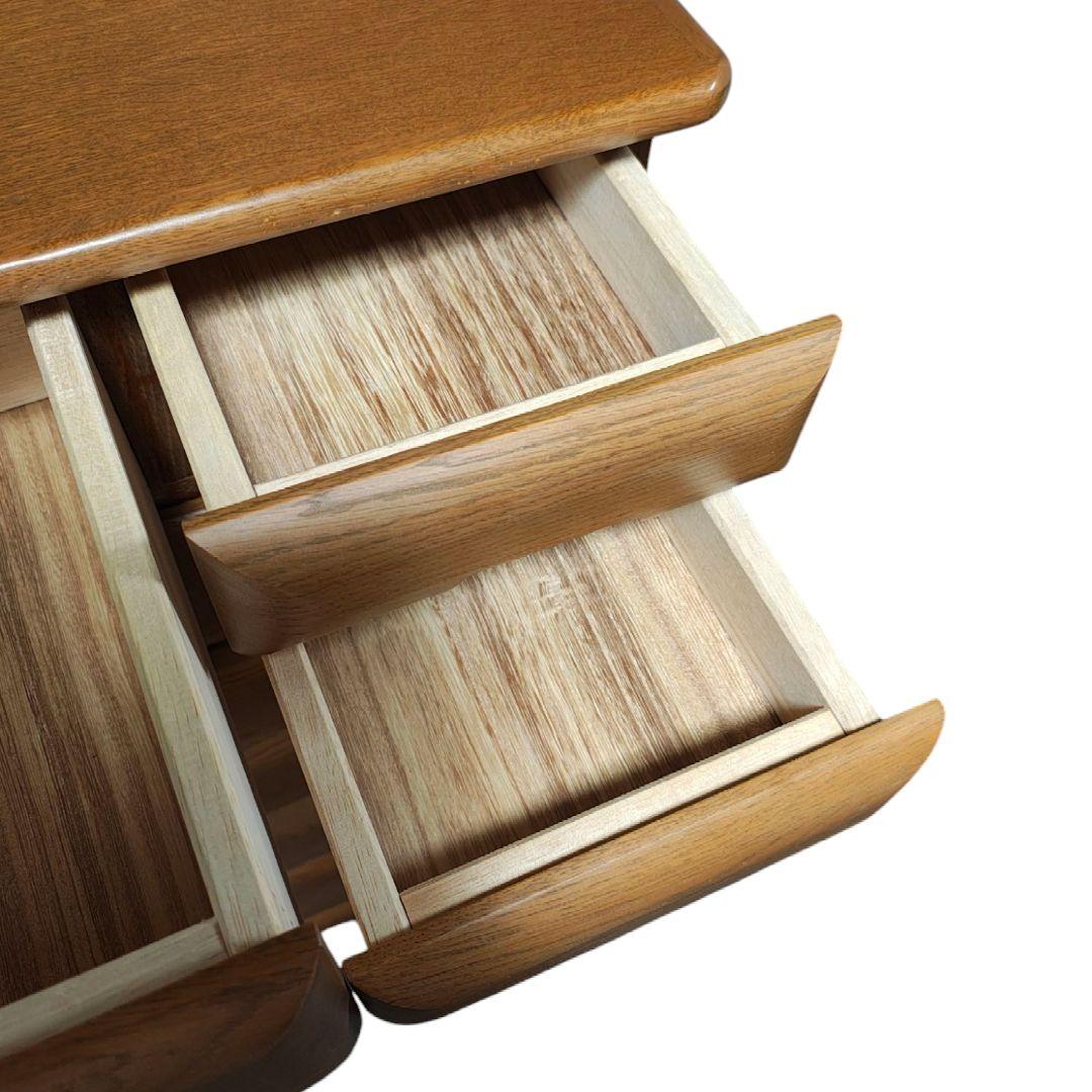 ★美品★ CAPIC 旭川家具　6段チェスト ナラ材 タンス