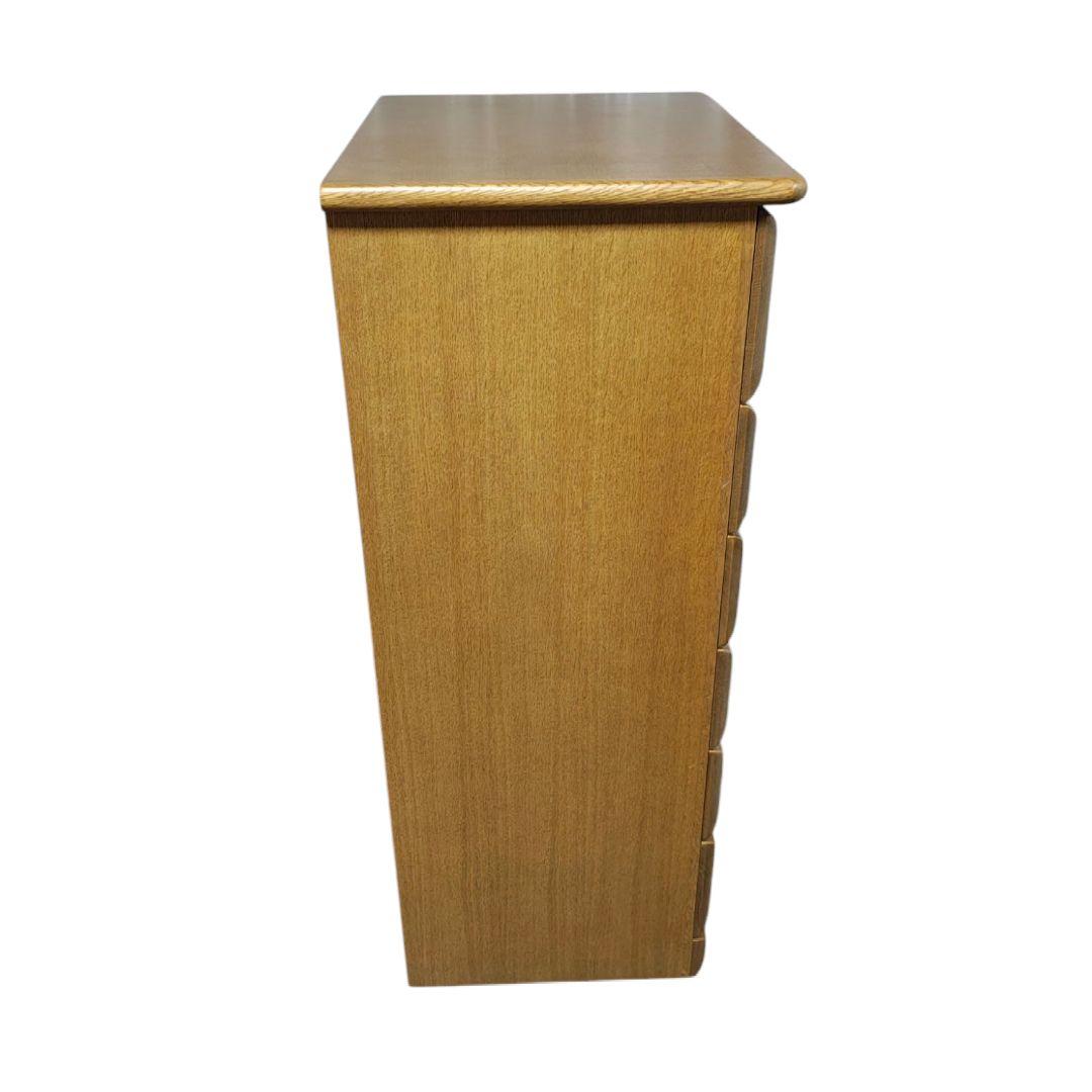 ★美品★ CAPIC 旭川家具　6段チェスト ナラ材 タンス