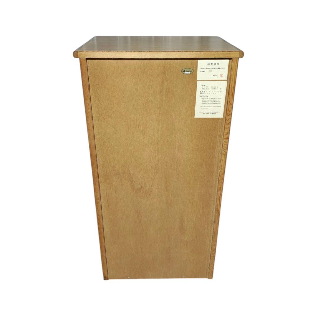 ★美品★ CAPIC 旭川家具　6段チェスト ナラ材 タンス