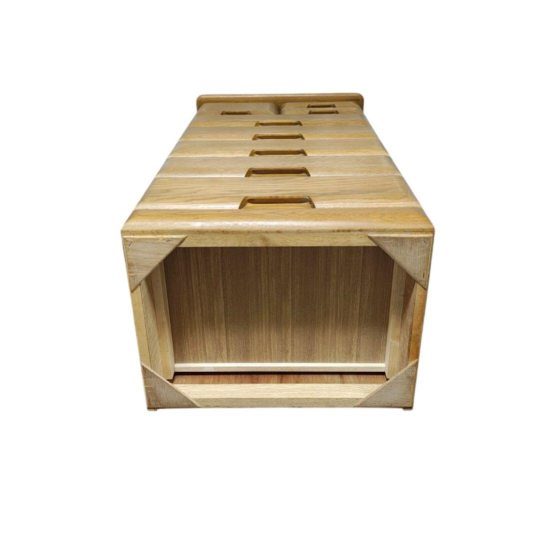 ★美品★ CAPIC 旭川家具　6段チェスト ナラ材 タンス