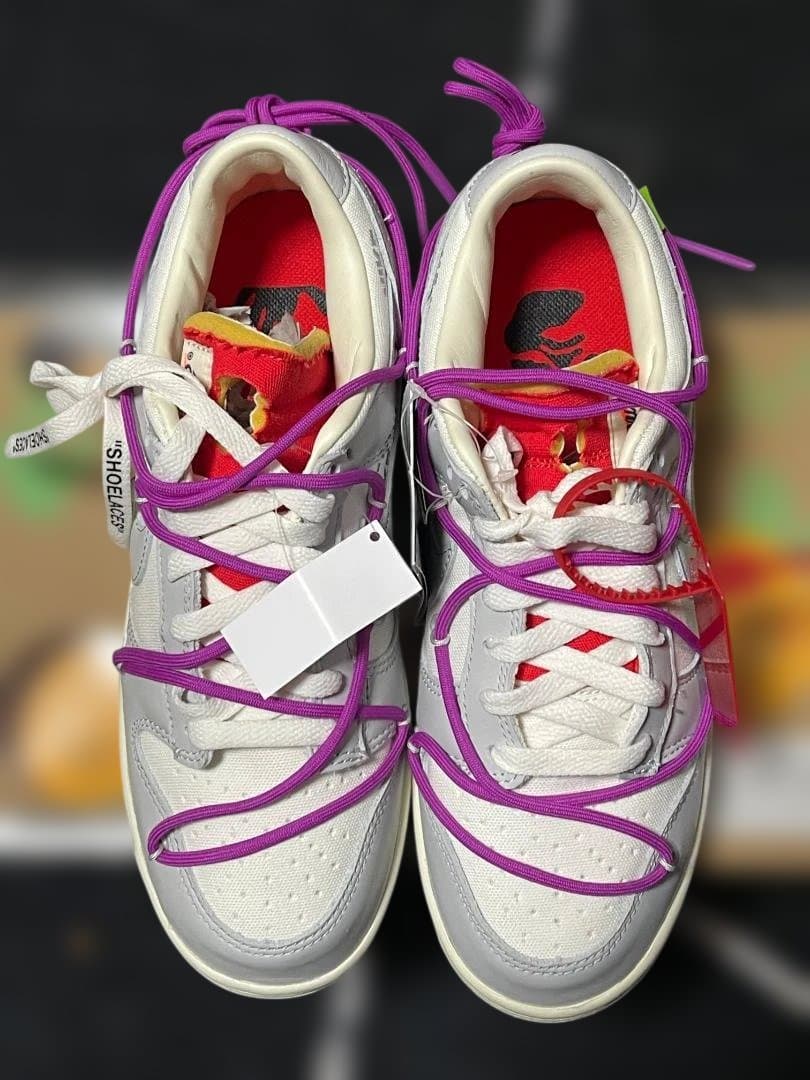 Nike Dunk Low ホワイト/グレー/ピンク