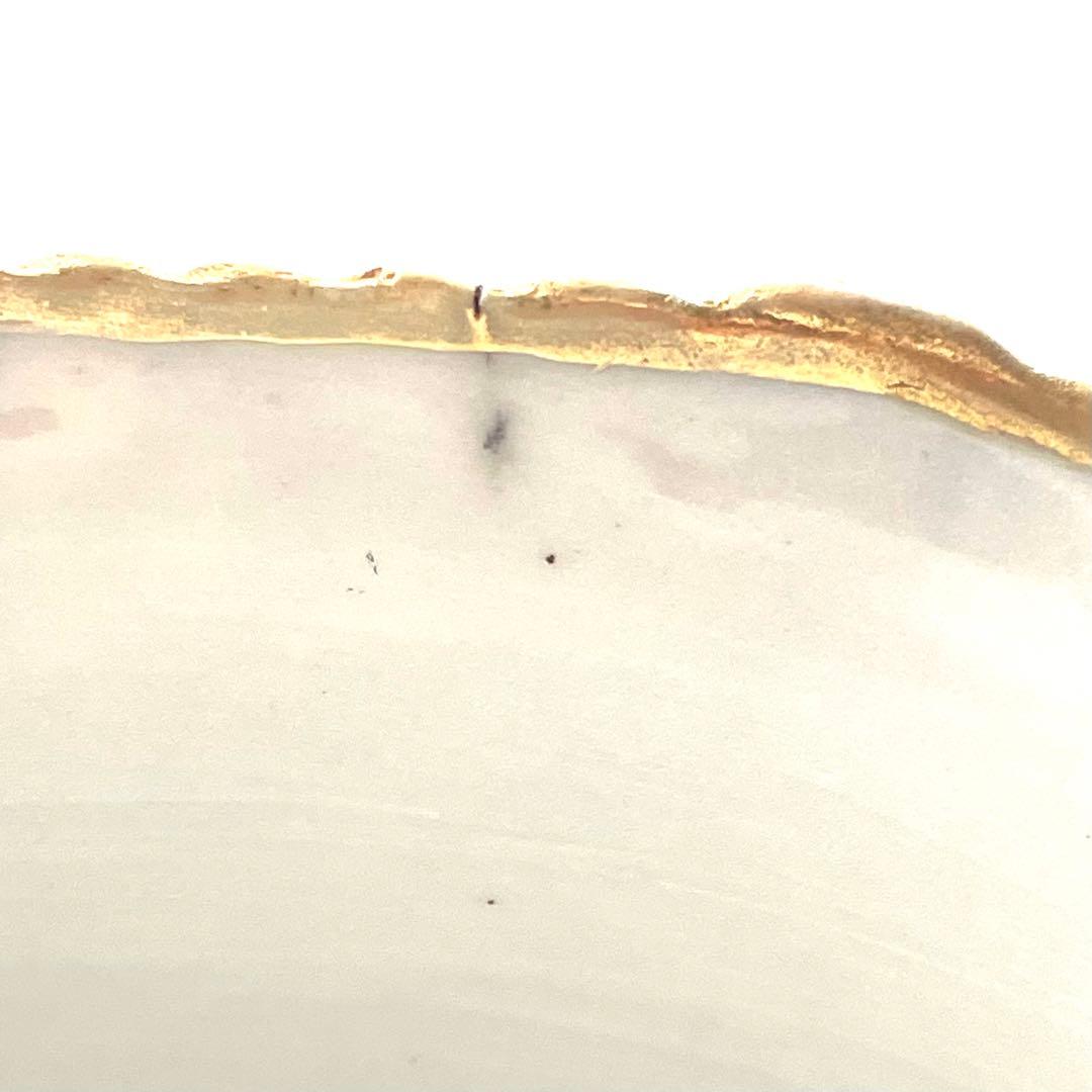 オールドノリタケ　野薔薇の柄の鉢