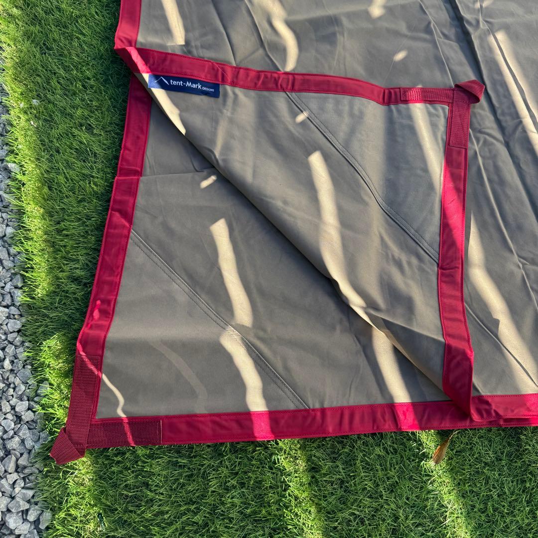 未使用 テンマク　焚き火タープ コットンヘキサL