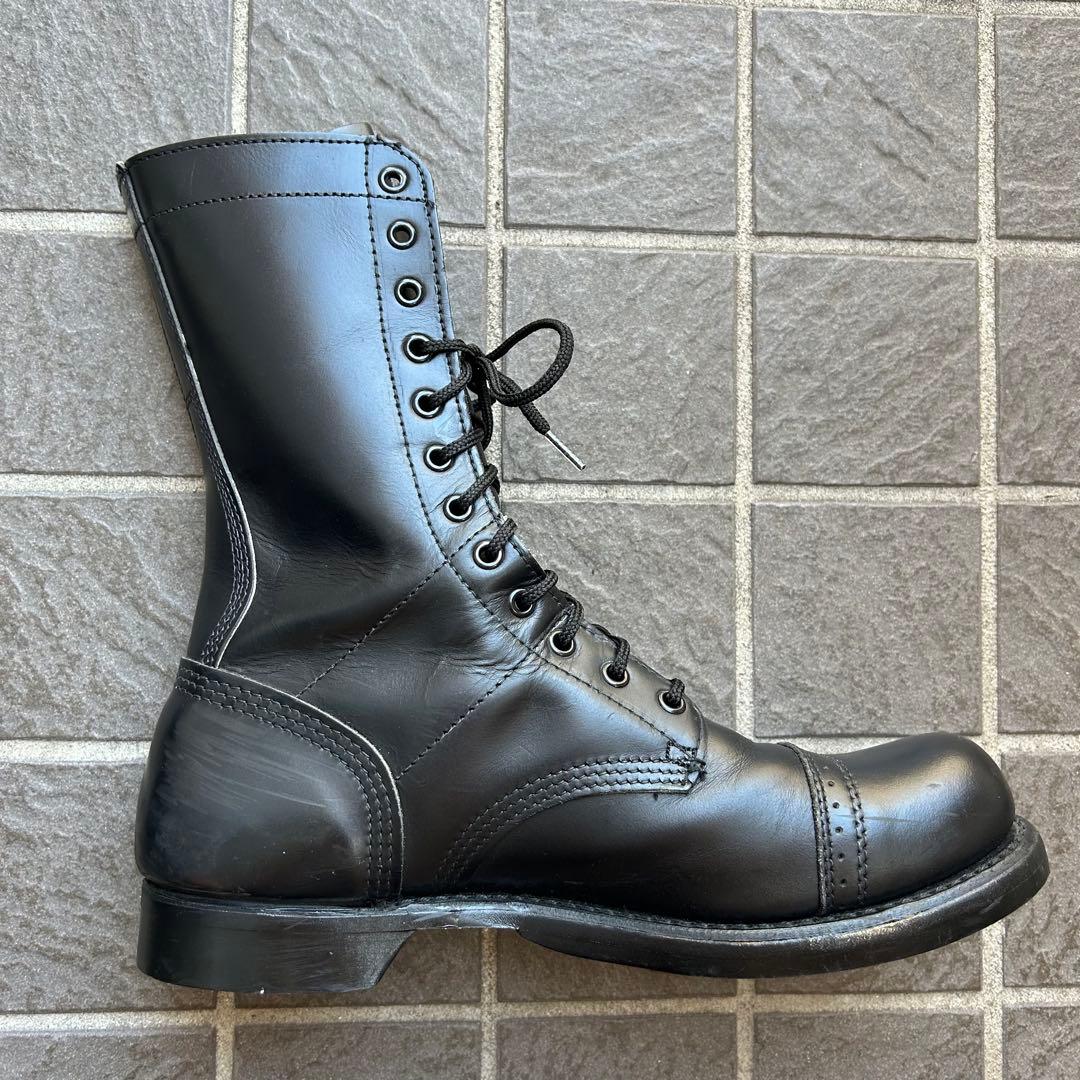 アメリカ軍 ジャンプブーツ US 8 1/2 コンバット corcoran 黒