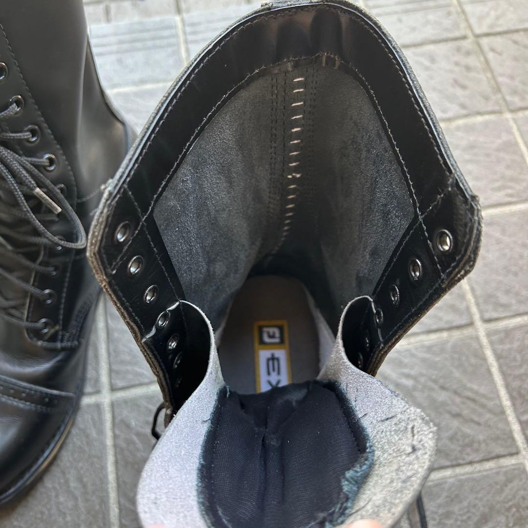 アメリカ軍 ジャンプブーツ US 8 1/2 コンバット corcoran 黒