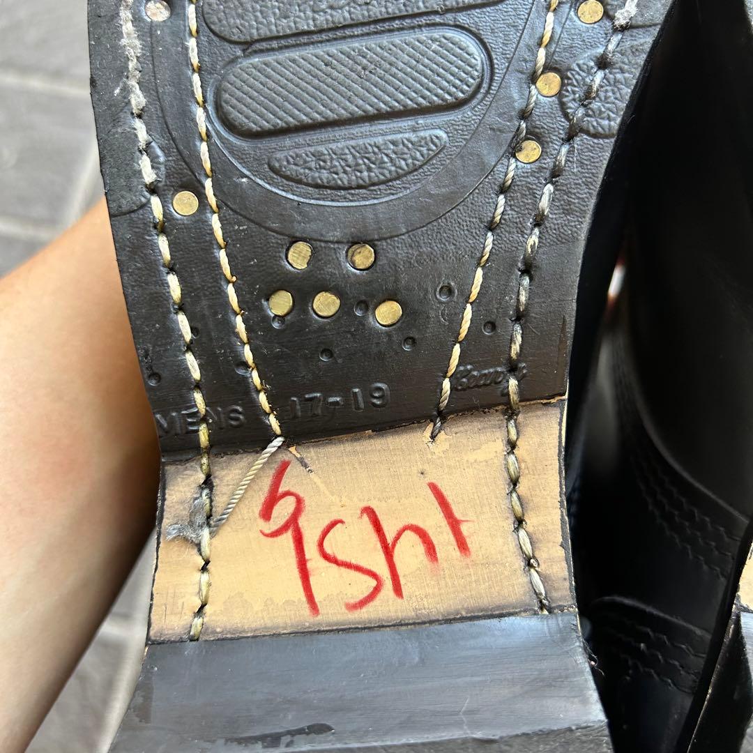 アメリカ軍 ジャンプブーツ US 8 1/2 コンバット corcoran 黒