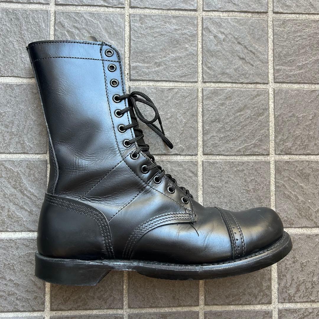 アメリカ軍 ジャンプブーツ US 8 1/2 コンバット corcoran 黒