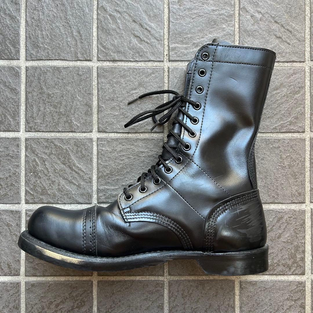 アメリカ軍 ジャンプブーツ US 8 1/2 コンバット corcoran 黒