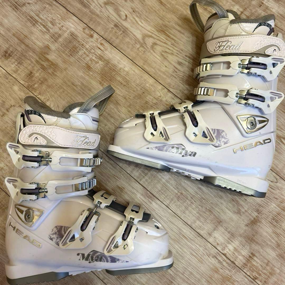 ◾️カービングスキーセット　スキー板141㎝　ブーツ24㎝　女性用　レディース用