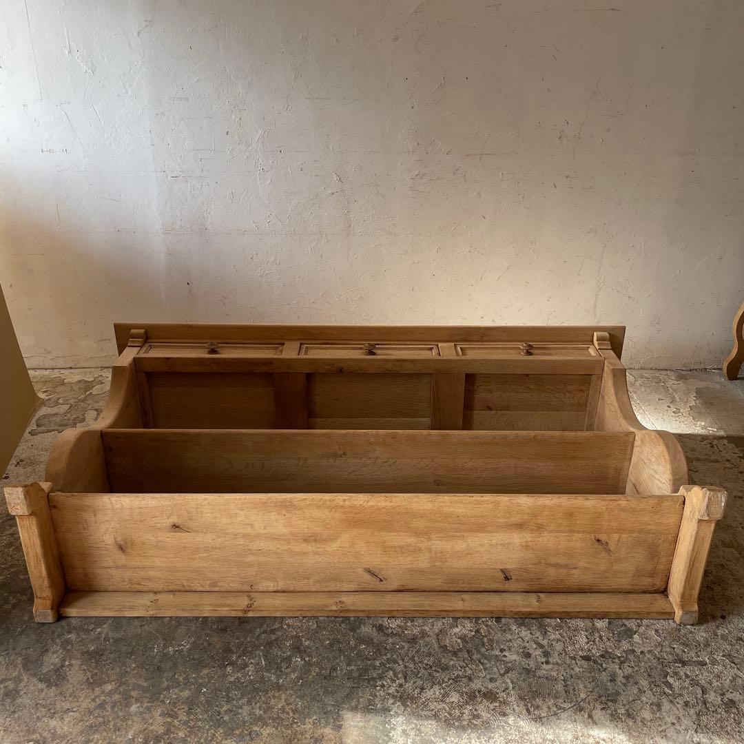 年末・年始SALE ビンテージ　ドロワーオープンカウンターコンソール　剥離