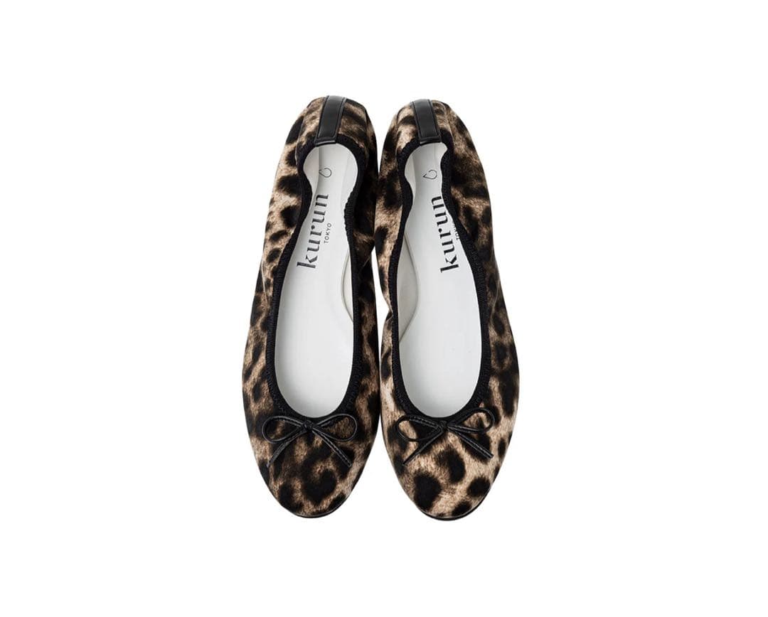 ウォータープルーフ サテンレオパードプリント グレージュ