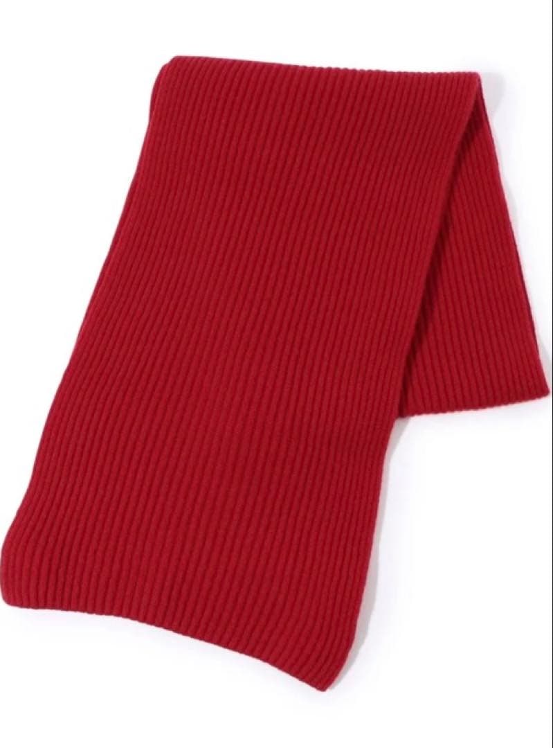 GALERIE VIE カシミヤ100% マフラー　レッド　新品✨