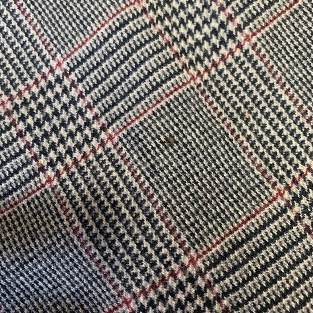 23区　チェック　ウール　 コート　38 スカート 付き