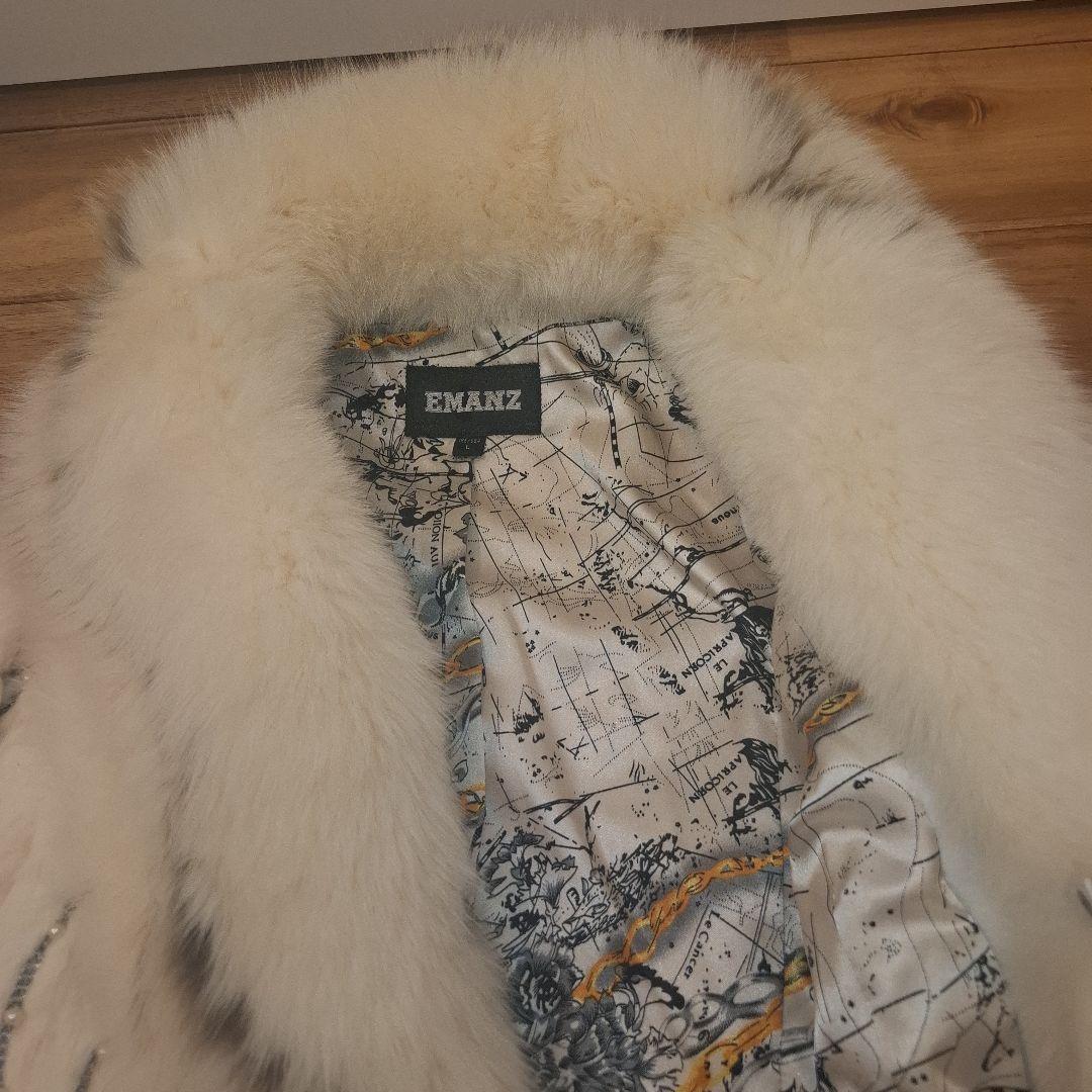 エンバ　EMBA 毛皮　リアルファージャケット