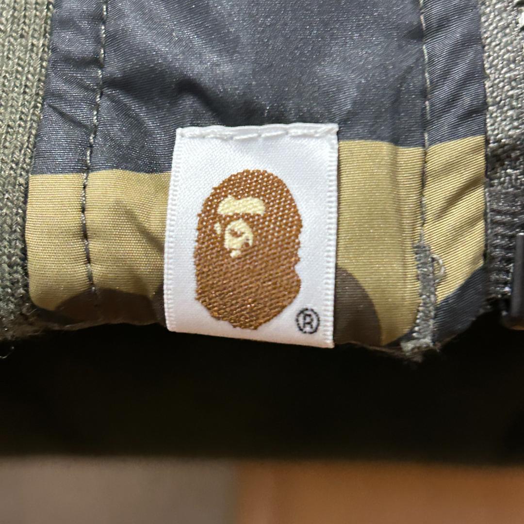 未使用　NIGO期　エイプ　BAPE×Alpha　MA-1　リバーシブル　カモ柄