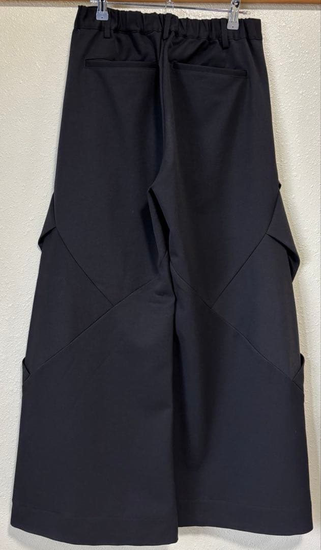 CLEL プライムTR 3Dタックパンツ ブラック S