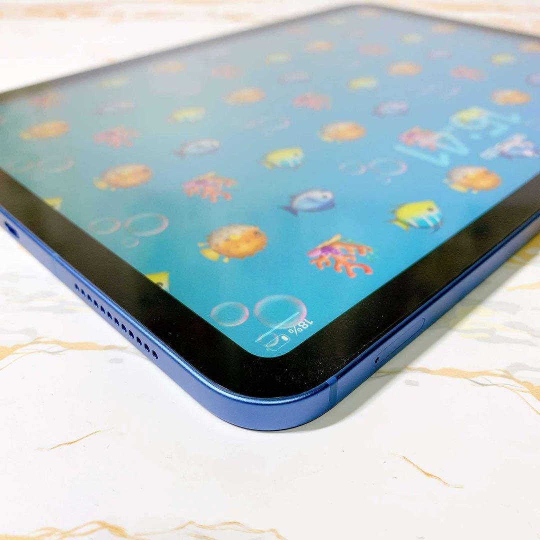 美品iPad 第10世代 セルラー 256GB BT100%