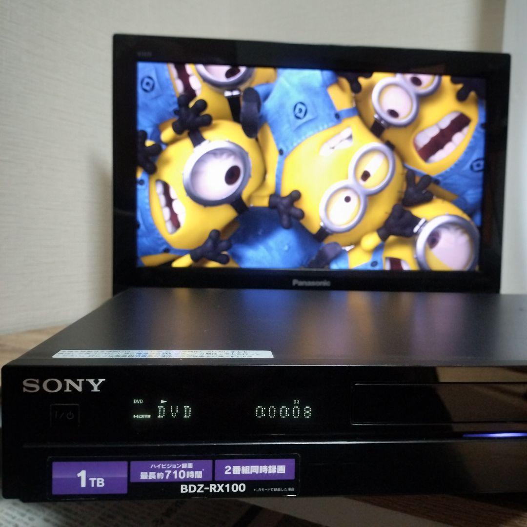 SONY ブルーレイレコーダー BDZ-RX100 HDD1TB 2番組同時録画