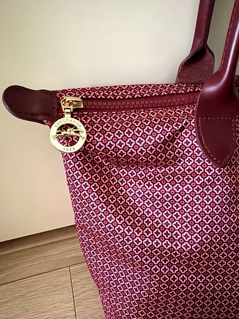【希少柄 美品】 LONGCHAMP ロンシャン トートバッグ ルプリアージュ