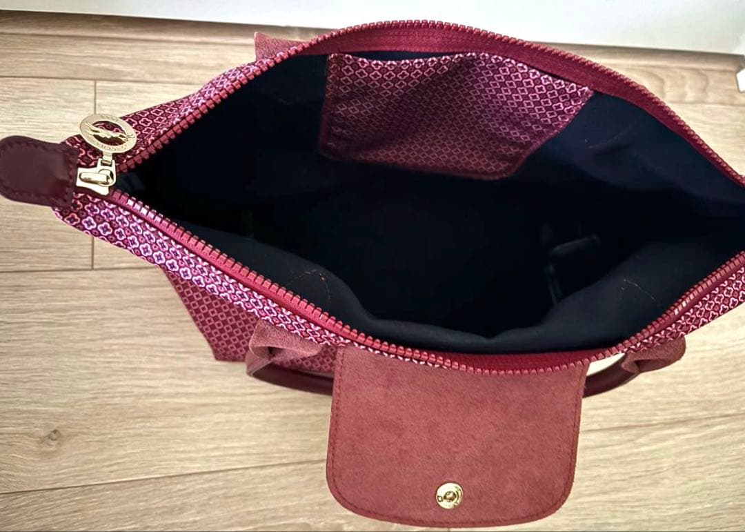 【希少柄 美品】 LONGCHAMP ロンシャン トートバッグ ルプリアージュ