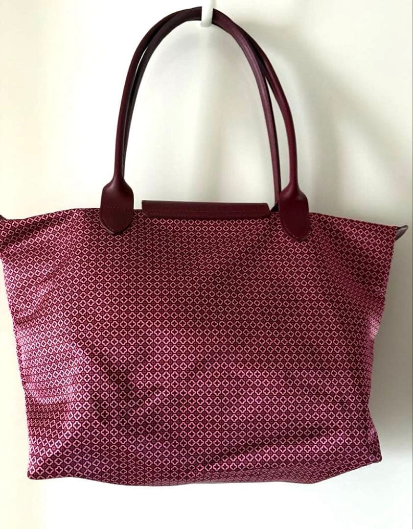 【希少柄 美品】 LONGCHAMP ロンシャン トートバッグ ルプリアージュ