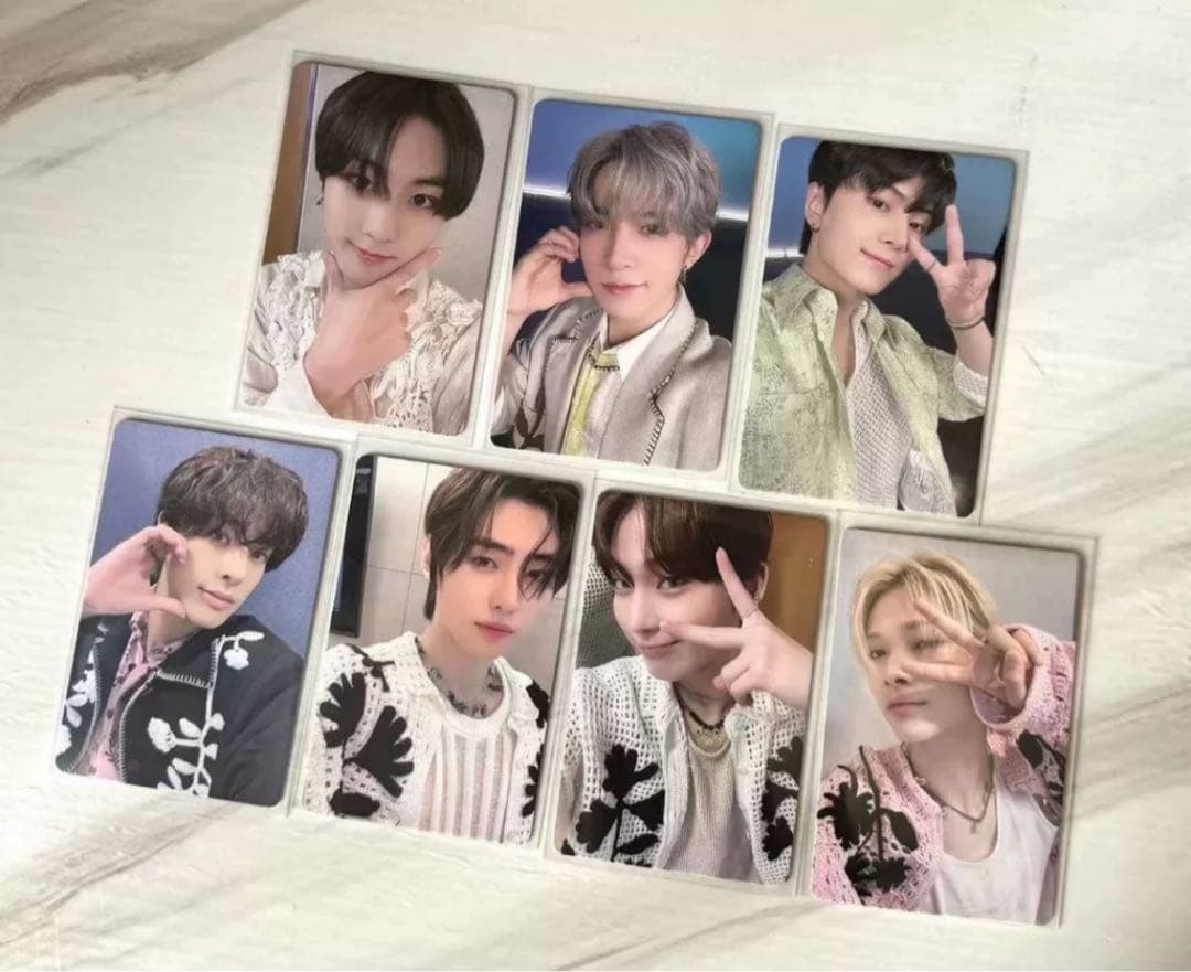 enhypen 一直娱 yzy5.0 青島 ヨントン 中華 7枚コンプセット