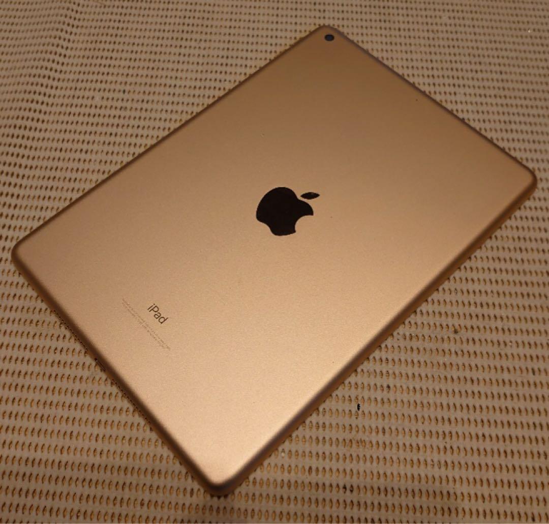 完動品iPad第6世代(A1893)本体128GBゴールド送料込QJMVT