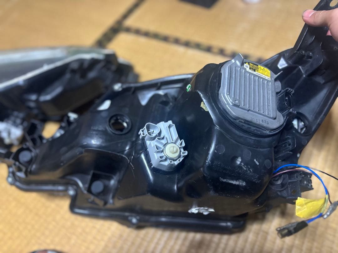 値下げ中！130系 マークX 純正形状社外 ヘッドライト左右