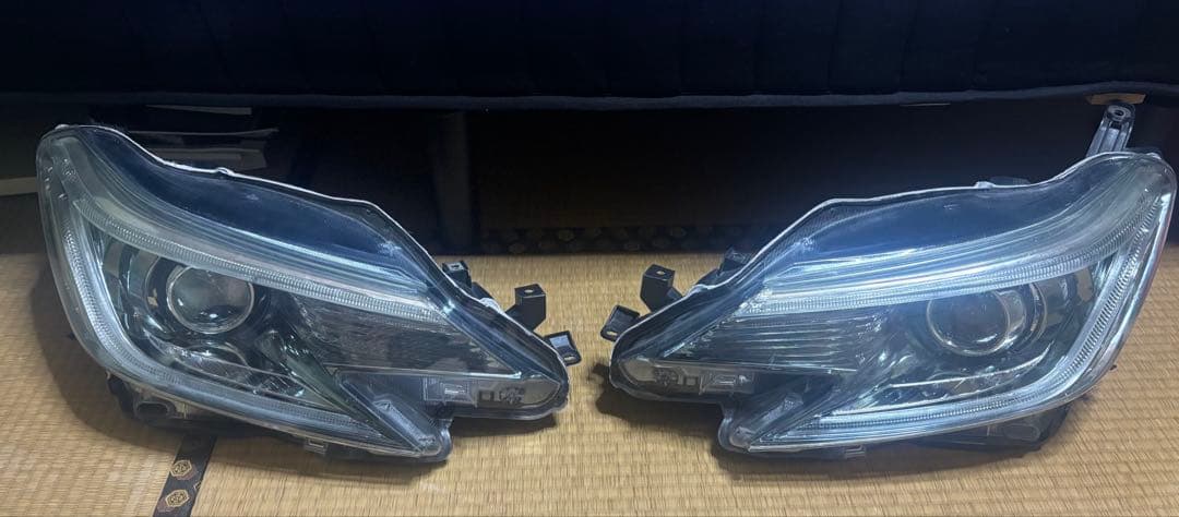 値下げ中！130系 マークX 純正形状社外 ヘッドライト左右
