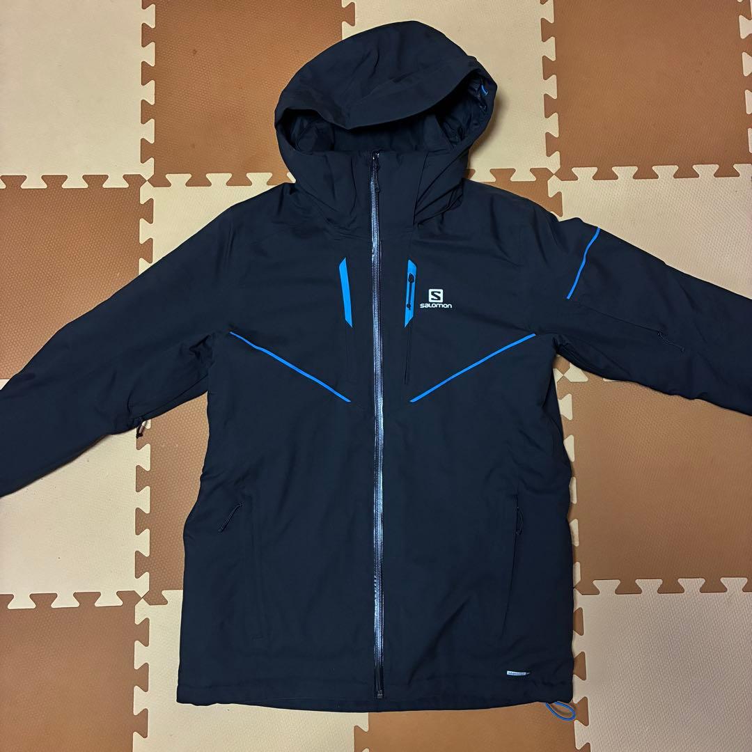 salomon スキーウェア M ブラック/ブルー