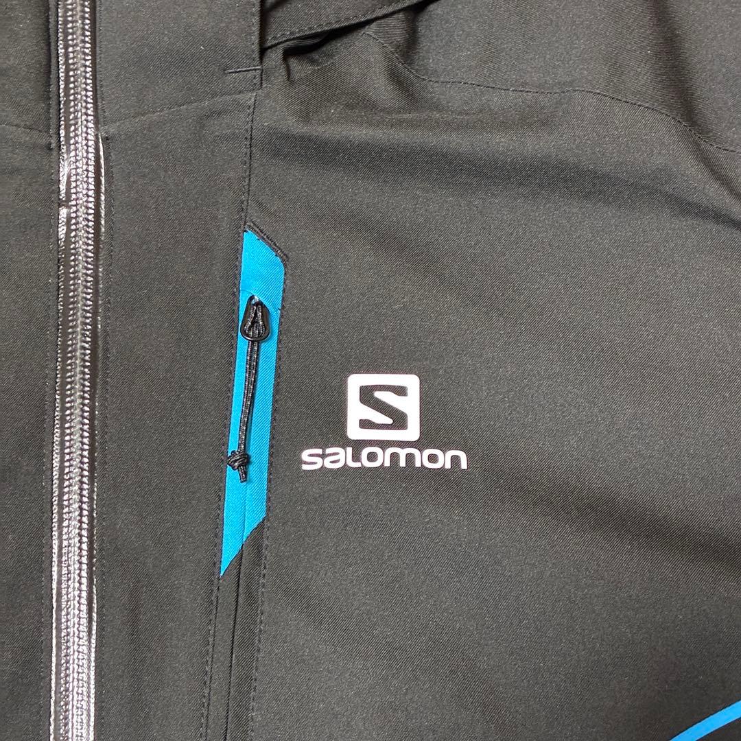 salomon スキーウェア M ブラック/ブルー