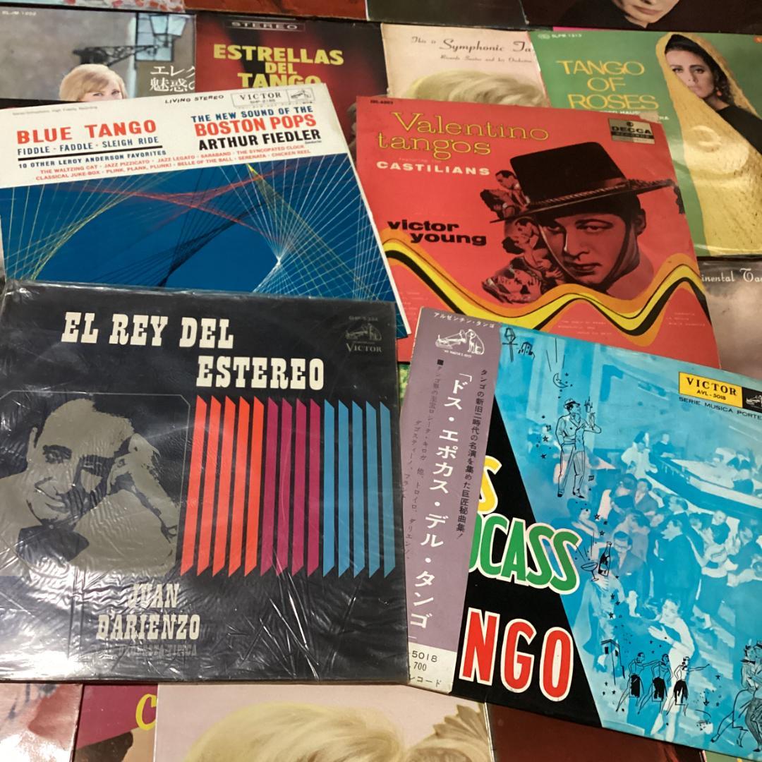 タンゴ　ペラジャケ【54枚】RE1021-1　10インチ　12インチ　ラテン