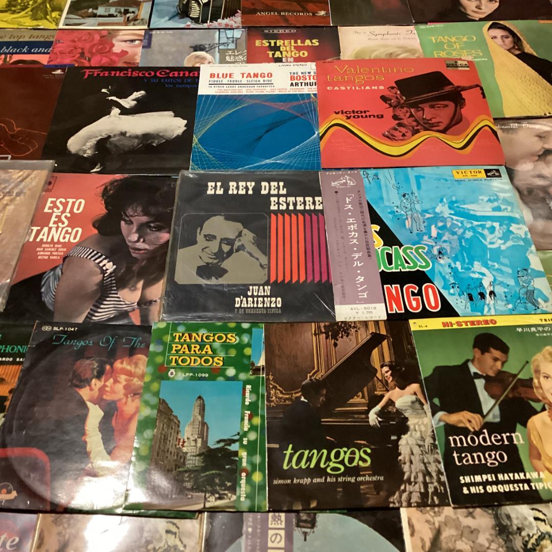 タンゴ　ペラジャケ【54枚】RE1021-1　10インチ　12インチ　ラテン