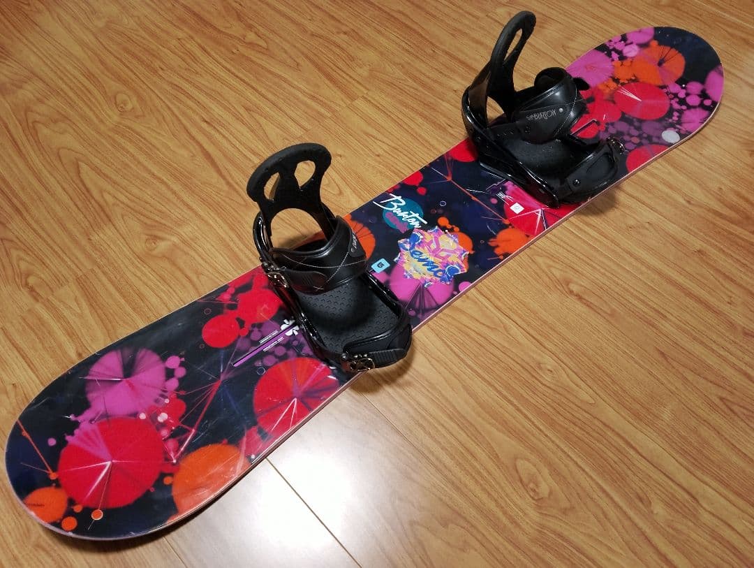 ★Burton GENIE 142cm スノーボード バートン ビンディング付★