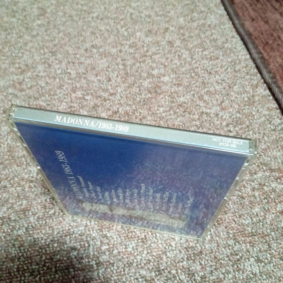 MADONNA 1983-1989 非売品 CD SAMPLE レア