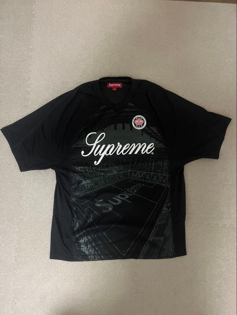 supreme サッカーTシャツ